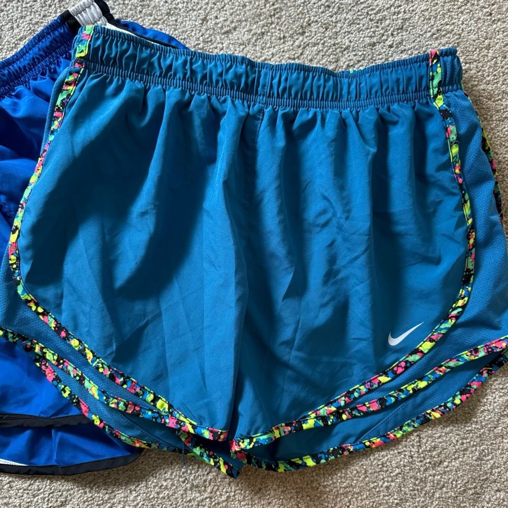 2 PAIR NIKE 3” DRI-FIT SHORTS - Picture 2 of 7